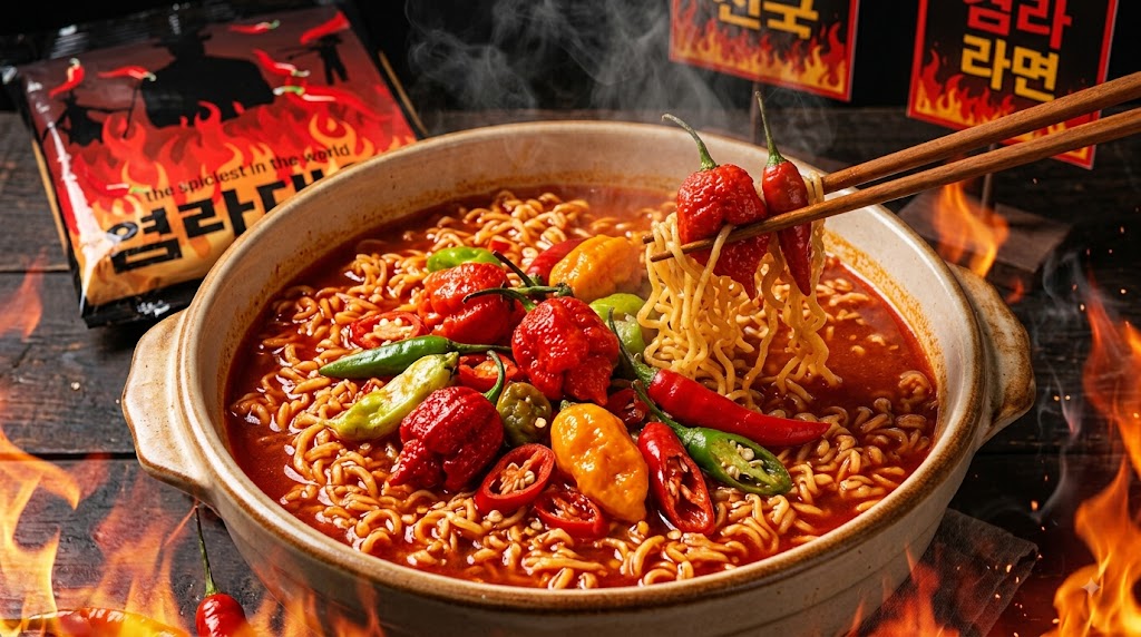무엇이 더 매울까? 매운음식 스코빌지수 퀴즈!!!